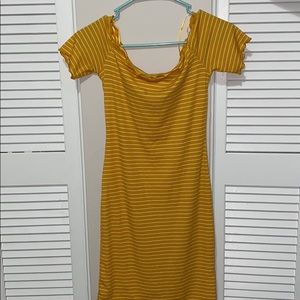 Off the shoulder dress